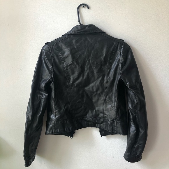 Vintage Leather Jacket - Picture 2 of 4